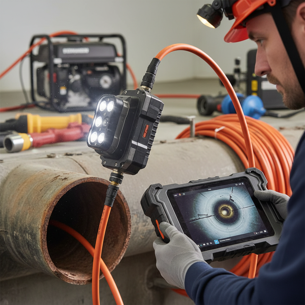 Rioolinspectie camera voor ontstoppen Den Bosch werkzaamheden